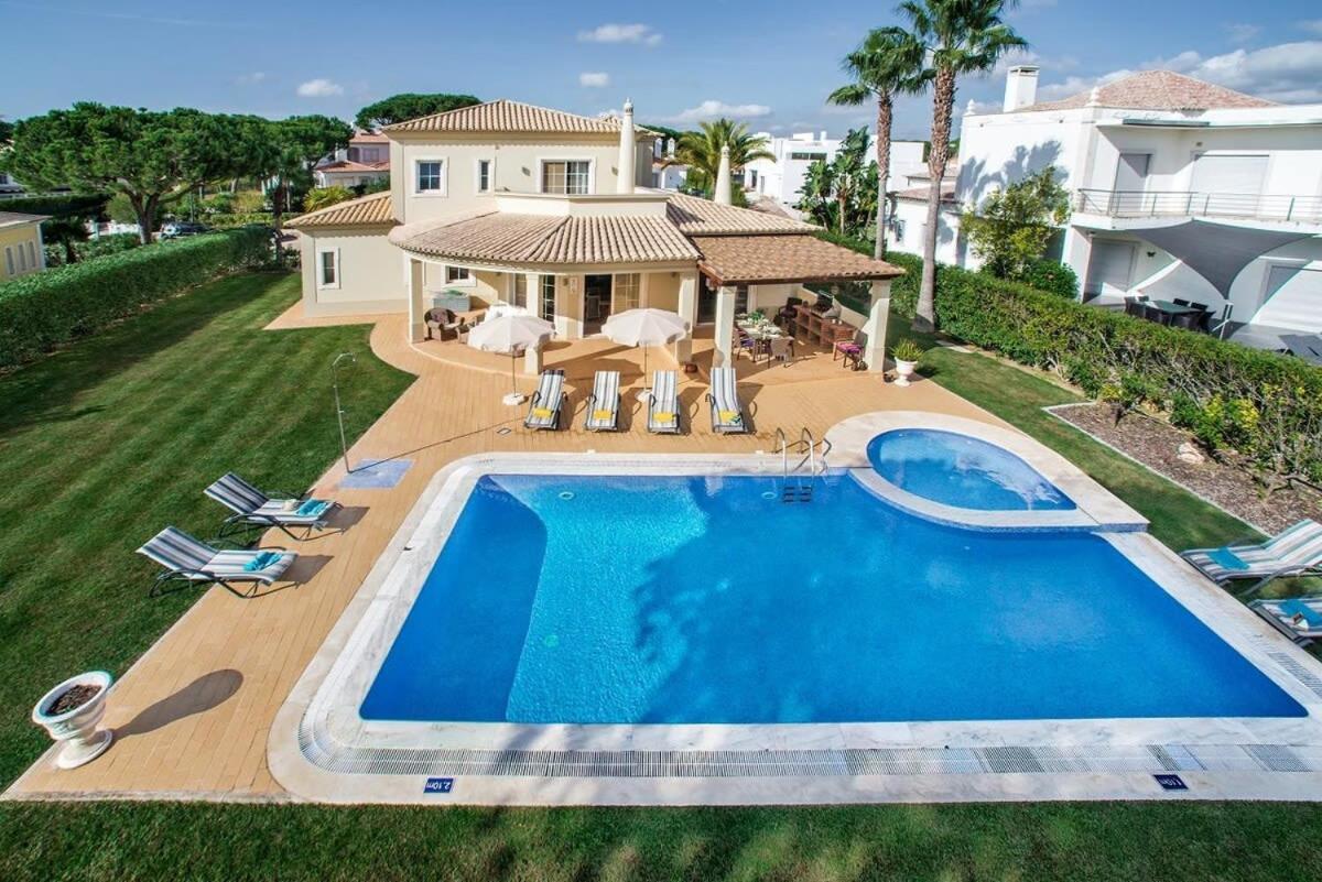 Villa Palm Golfe, Fantastic House On Vila Sol Course, Kids Pool, Aircon Quarteira Bagian luar foto