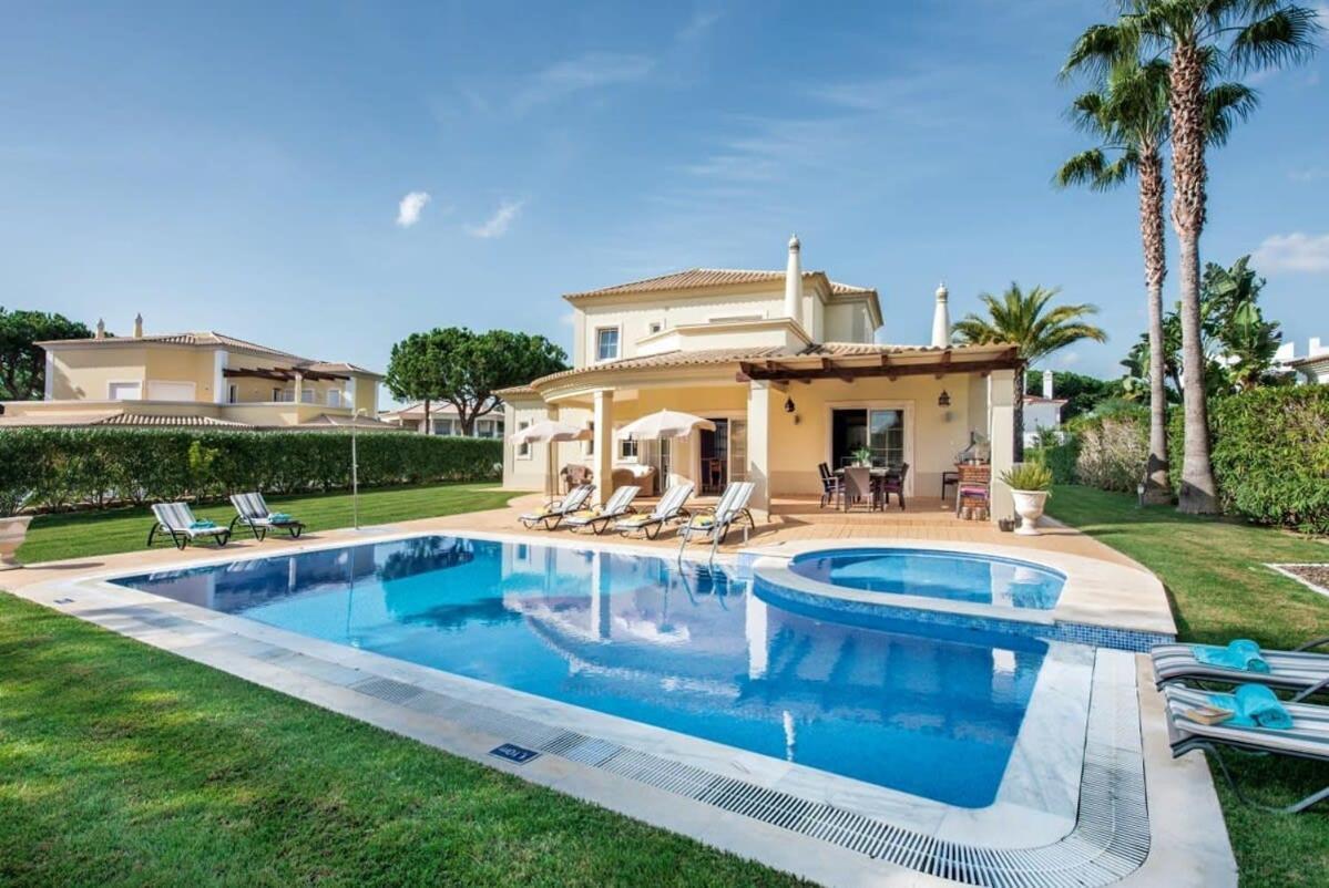 Villa Palm Golfe, Fantastic House On Vila Sol Course, Kids Pool, Aircon Quarteira Bagian luar foto